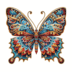 MARIPOSA MÍSTICA - Diamantes 30x30cm